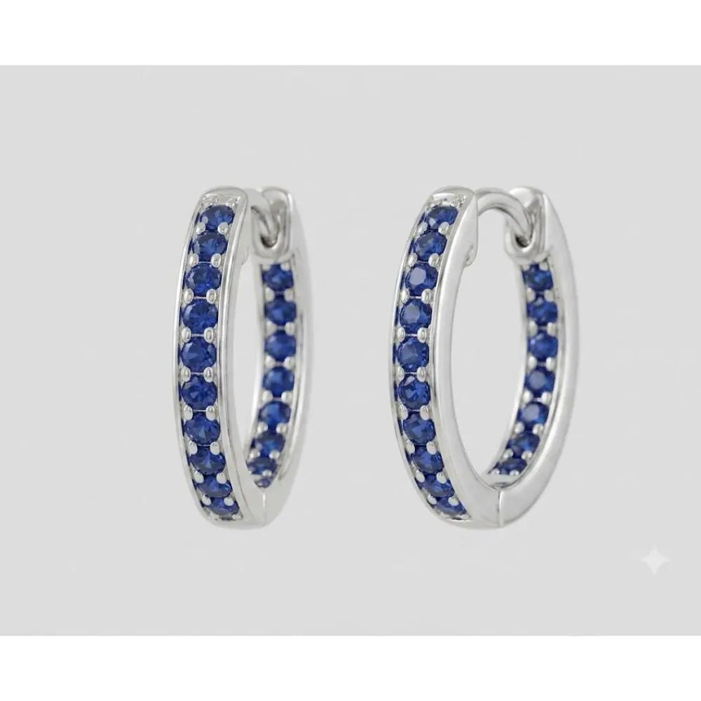 AAA+ Certified, Quality Silver - 925, Weight 1.4. grams., GemSapphire, ABC-186-20